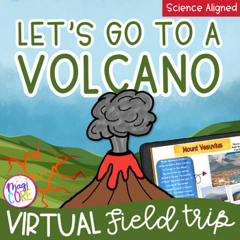 Preview of Virtual Field Trip Volcano Digital Resource Activity - Google Seesaw & WebLink