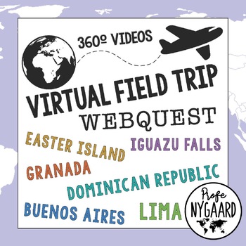 Preview of Virtual Field Trip WebQuest