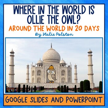 Preview of Virtual Field Trip – World Geography – Landmarks – Games – Google Slides
