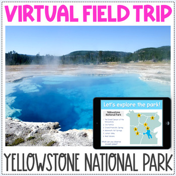 Preview of Virtual Field Trip - Yellowstone National Park - Fun Friday Brain Break Activity