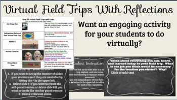 Preview of Virtual Field Trip for Digital Learning