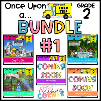 Preview of Virtual Field Trip for Distance Learning : Fairy Tales GROWING BUNDLE #1