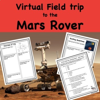 Preview of Mars Virtual Field Trip Explore the Mars Rover