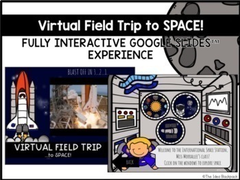 Preview of Virtual Field Trip to SPACE! - End of Year Trip - Distance Learning
