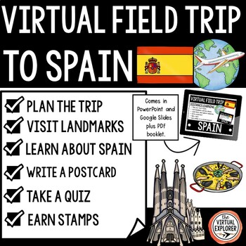 Preview of Virtual Field Trip to Spain: Digital Resource