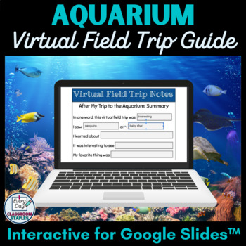 virtual aquarium field trips