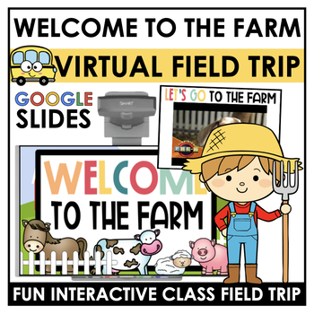 Preview of Virtual Field Trip to the FARM | Digital FUN FRIDAY | Farm Animal Unit