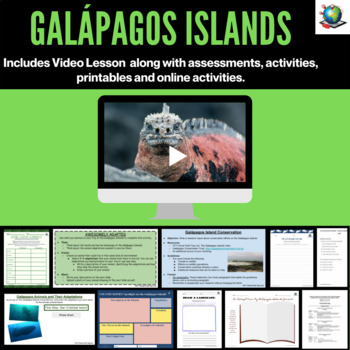 Preview of Virtual Field Trip to the Galápagos Islands - A Biome Exploration for Grades 3-8