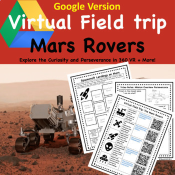 Preview of Virtual Field Trip to the Mars Rover for Google Classroom 