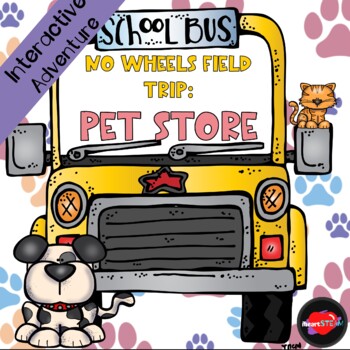 Preview of Virtual Field Trip to the Pet Store- Math, Literature, and Writing Activities