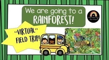 Preview of Virtual Field Trip to the Rainforest! For Google Slides- Distance Learning