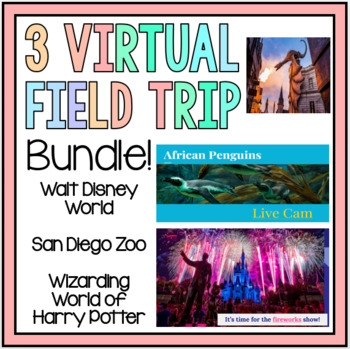 Preview of Distance Learning | Virtual Field Trips Bundle!