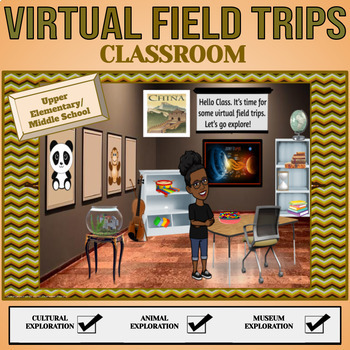 Preview of Virtual Field Trips Classroom