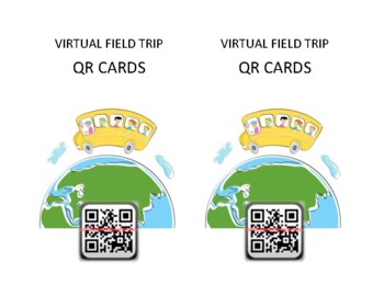 Preview of Virtual Field Trips- QR Code Professional Development!