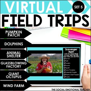 Preview of Virtual Field Trips Set 5 for Google Slides & PowerPoint