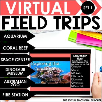 Preview of Virtual Field Trips for Google Slides & PowerPoint - Set 1