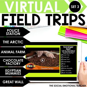 Preview of Virtual Field Trips for Google Slides & PowerPoint - Set 3