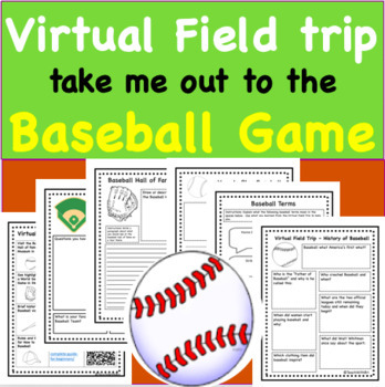 Preview of Virtual PE Lesson Baseball Virtual Field Trip