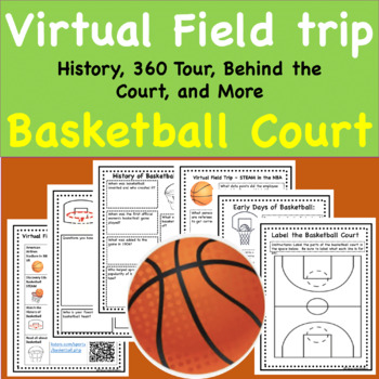 Preview of Virtual Field trip Basketball History and All About the Game PE Lesson