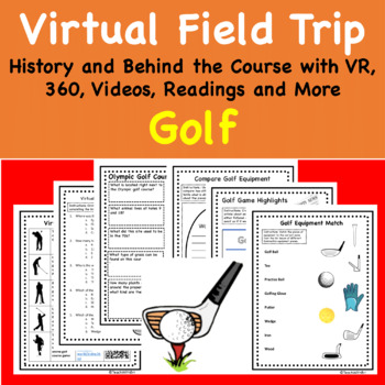 Preview of PE Virtual Field Trip Golf