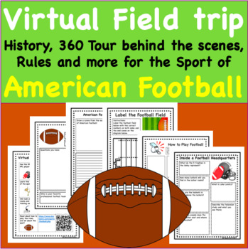 Preview of Virtual PE Lesson American Football Virtual Field Trip