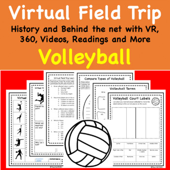 Preview of PE Virtual Field Trip Volleyball