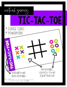 Tic Tac Toe Review (Google Slides Game Template) – Roombop