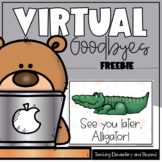 Virtual Goodbye: See You Later Alligator Poem