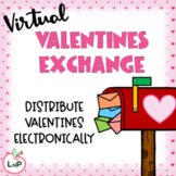 Virtual Google Slides Valentine's Day Exchange for with Ho