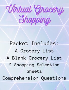 Preview of Virtual Grocery Shopping!