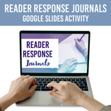 Virtual Guided Reading Response Journal Questions | Middle