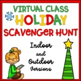 Virtual Holiday Scavenger Hunt Game for Distance Learning 