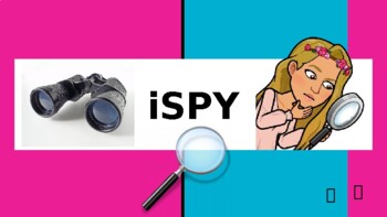 Preview of Virtual I Spy Game-Slides