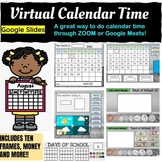 Virtual Interactive Calendar Time Distance Learning! Great