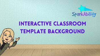 Preview of Virtual Interactive Classroom Template