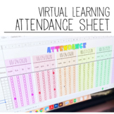 Virtual Learning Attendance Record (Google Sheet)