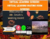 Virtual Learning Classroom Screen Templates