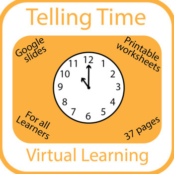 Preview of Virtual Learning Clock