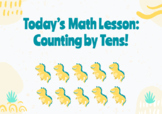 Virtual Learning Counting by 10s Slide Deck