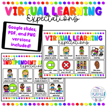 Preview of Virtual Learning Expectations