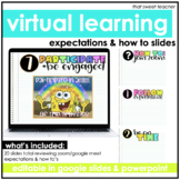 Virtual Learning Expectations & How To's | Google Slides &