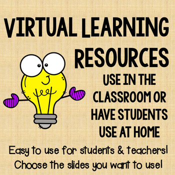 Preview of Distance/Virtual Learning FREEBIE