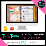 Virtual Learning Intro Slides EDITABLE TEMPLATES **Digital