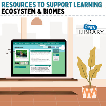 Preview of Virtual Library: Biomes & Ecosystems | Google Slides Digital Resource Seesaw