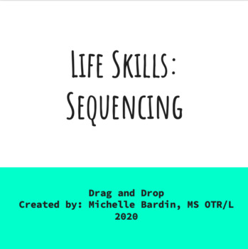 Preview of Virtual Life Skills: Sequencing