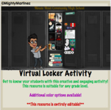 Virtual Locker Activity (great for distance learning!)