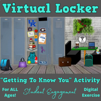 Preview of Virtual Locker Getting To Know You Activity