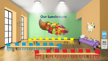 Preview of Virtual Lunchroom Template