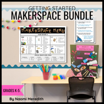 Preview of Makerspace Activity | Bundle for Getting Started