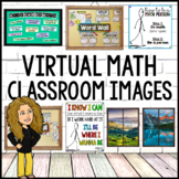 Virtual Math Classroom Décor
